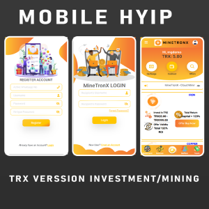 Mobile Hyip Investment Website Script - MBHS-02
